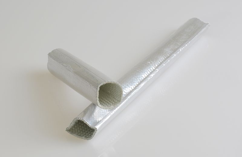 Self winding aluminum insulation sheath